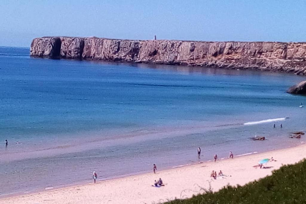 Casa Do Beliche - Frente Praia, Grande Terraco Privado 사그레스 외부 사진