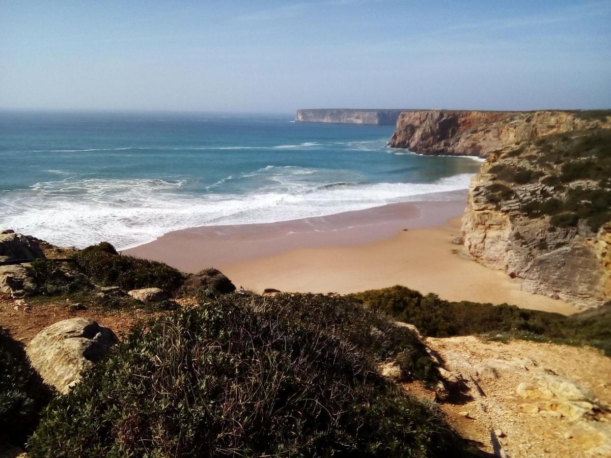 Casa Do Beliche - Frente Praia, Grande Terraco Privado 사그레스 외부 사진